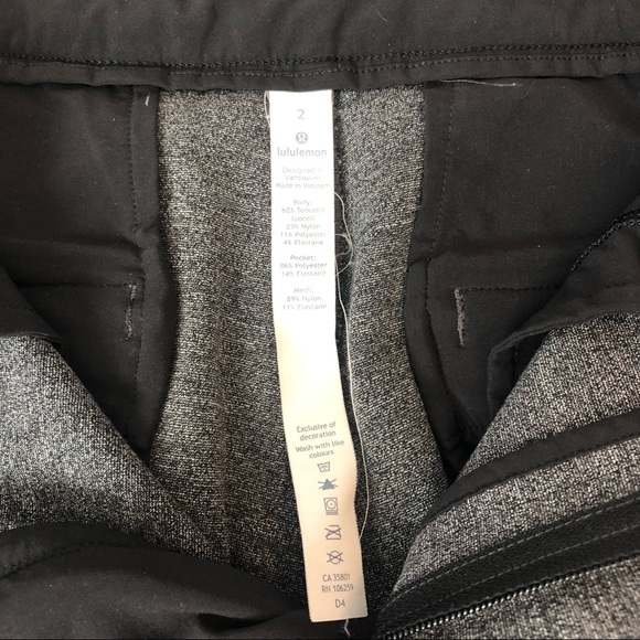 Lululemon City Trek Trouser II - Heathered Grey - Picture 4 of 8